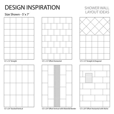 12 x 24 floor tile layout patterns|Tile Patterns and Layouts by Size 